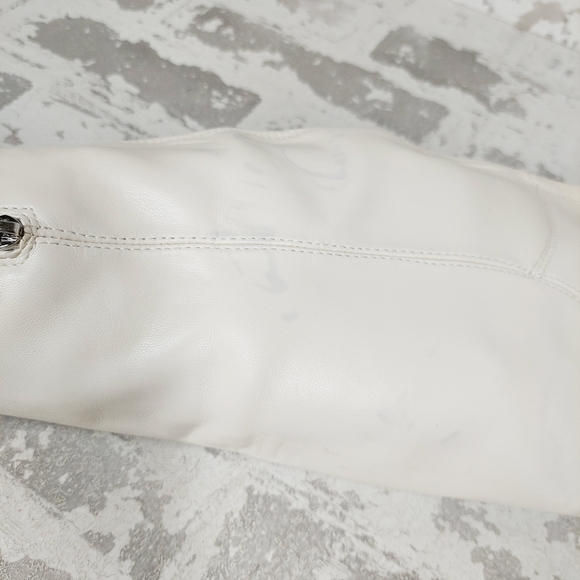 NEW MARC FISHER Meyana Over The Knee Boot In New Chic Cream C185 - Picture 14 of 14